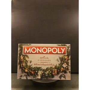 Monopoly Hallmark 2021 Holiday Edition NIB New Christmas Game
